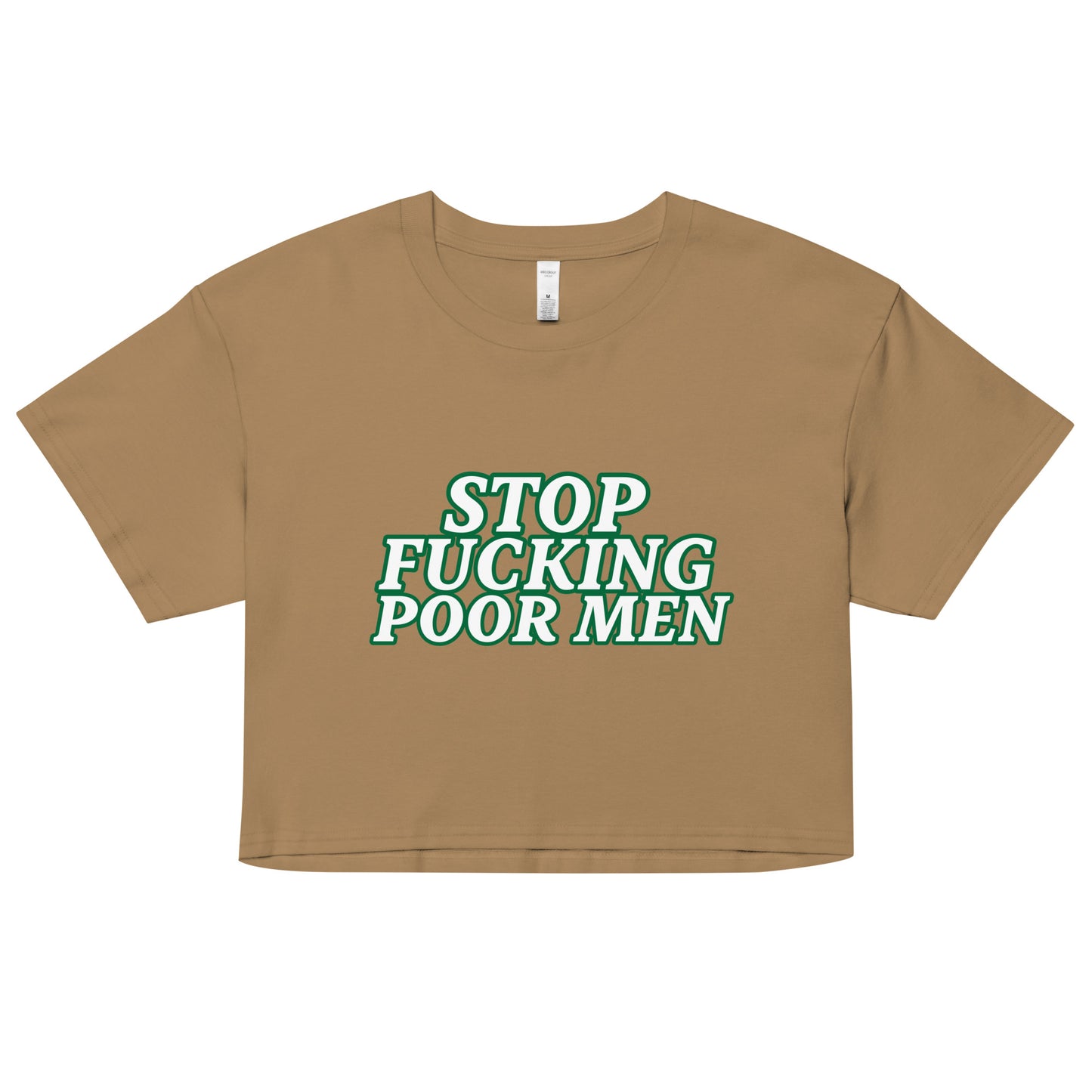 STOP FUCKING POOR MEN babytee