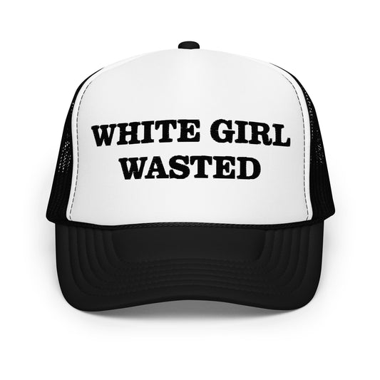 WHITE GIRL WASTED hat