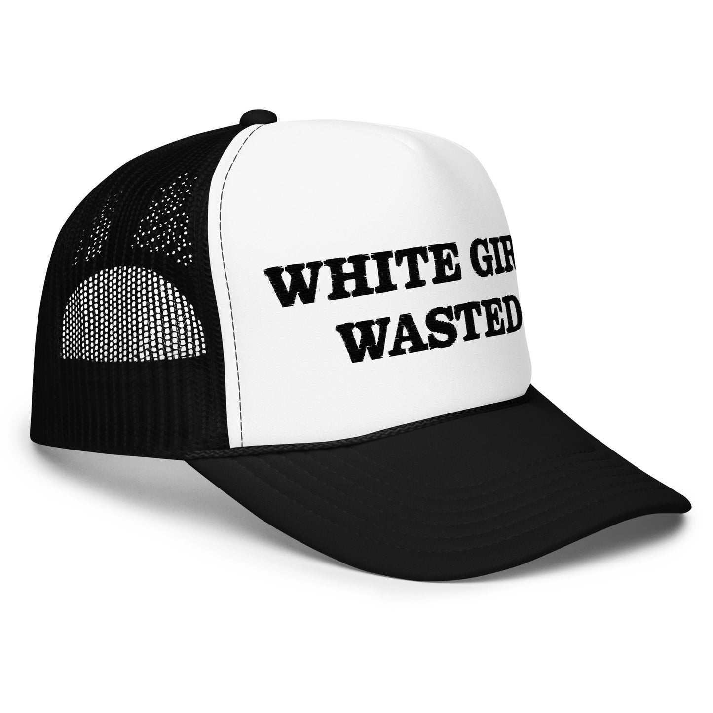 WHITE GIRL WASTED hat