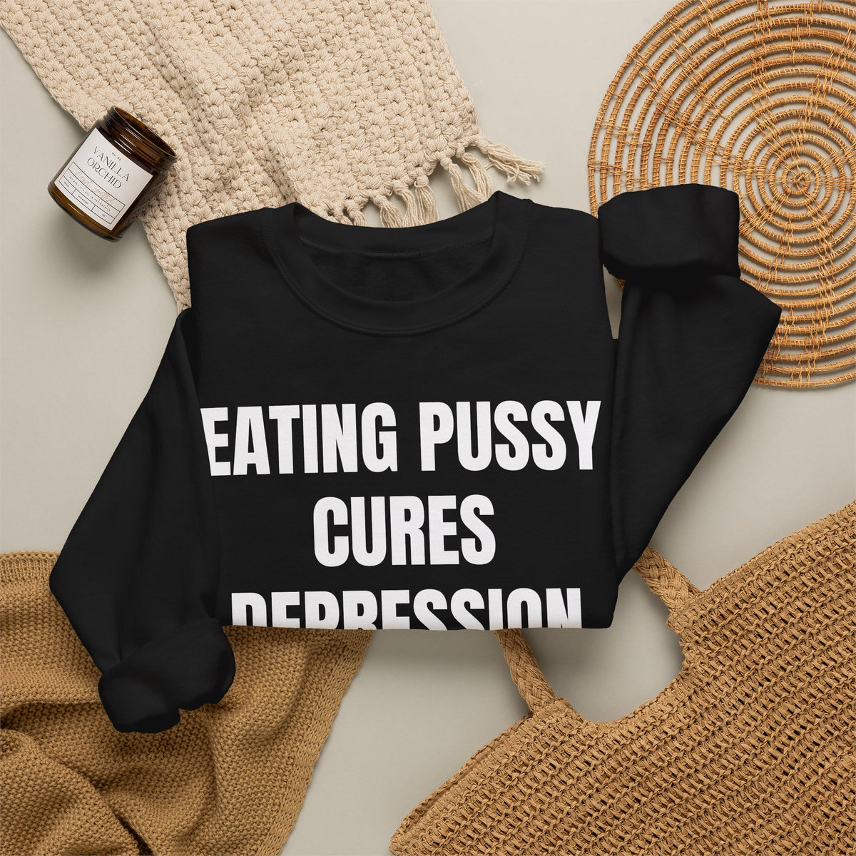 Eating Pussy Cures Depression Sweater