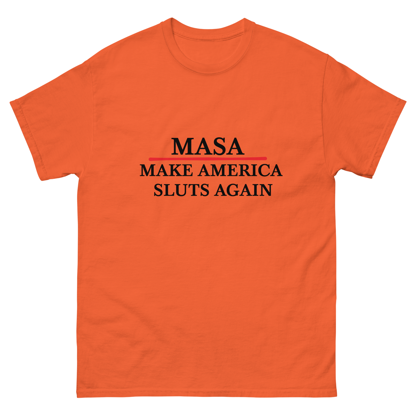 MAKE AMERICA SLUTS AGAIN graphic