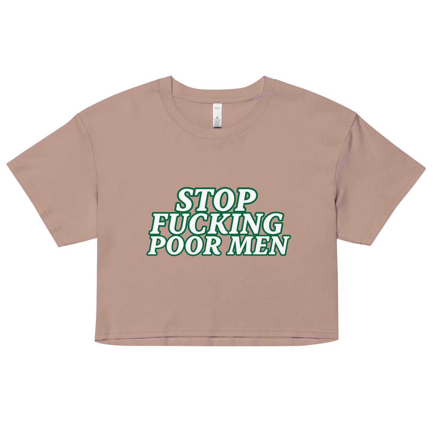 STOP FUCKING POOR MEN babytee