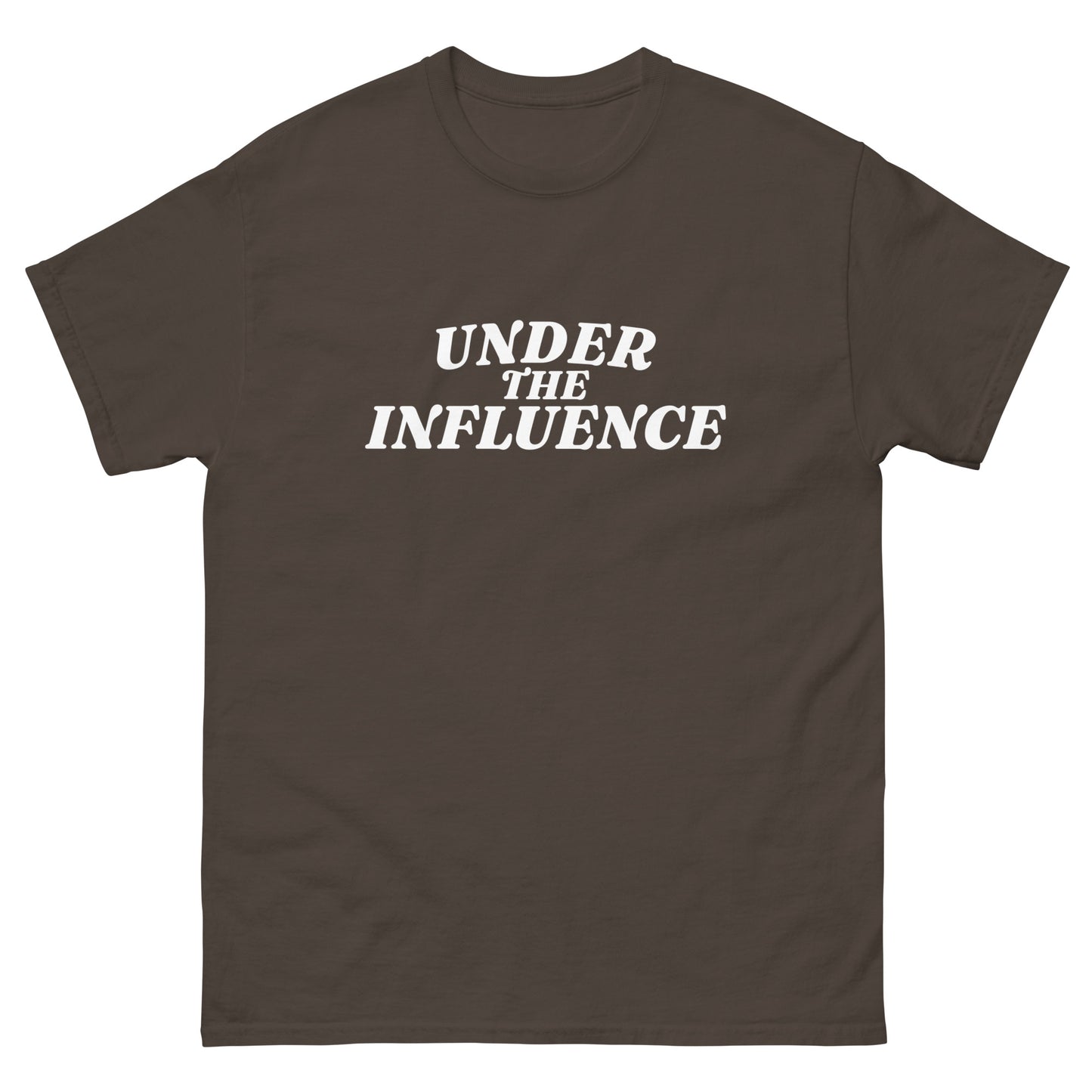 under the influence graphic